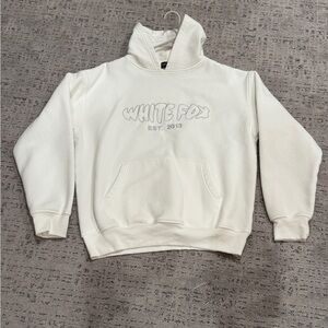 Women’s White Fox Hoodie